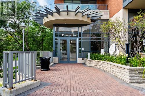 1503 - 25 Fontenay Court, Toronto (Edenbridge-Humber Valley), ON - Outdoor With Balcony