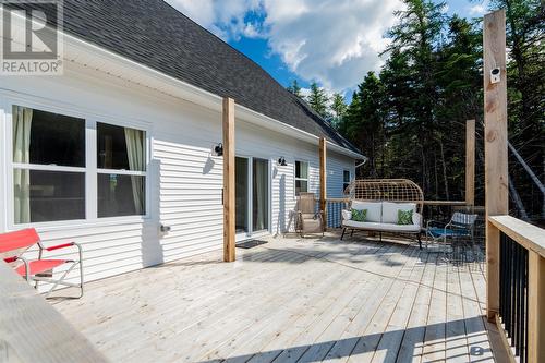 55A Duffs Road, Holyrood, NL - Outdoor With Deck Patio Veranda With Exterior