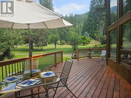 432 Bayles Road, Nakusp, BC - Outdoor With Deck Patio Veranda With Exterior