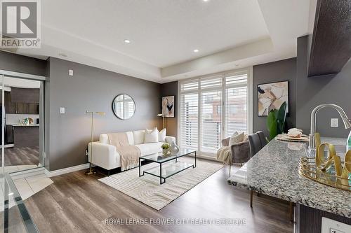 312 - 54 Sky Harbour Drive, Brampton, ON - Indoor Photo Showing Living Room