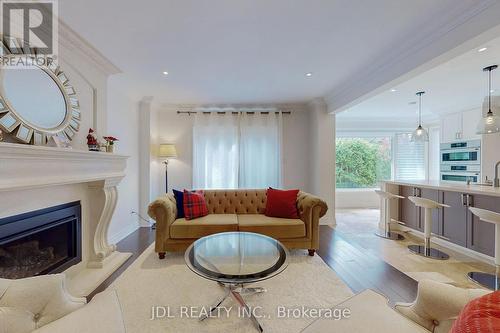 327 Mckee Avenue, Toronto (Willowdale East), ON - Indoor Photo Showing Living Room With Fireplace