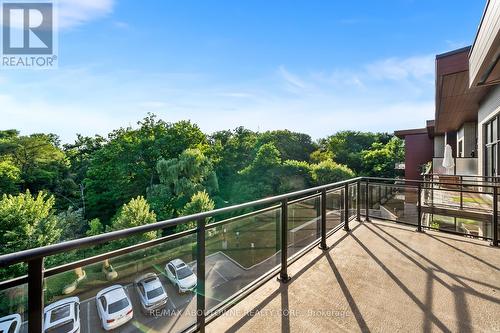 404 - 1575 Lakeshore Road N, Mississauga (Clarkson), ON - Outdoor With Balcony With View With Exterior