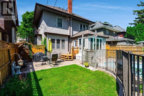 858 Chilver Road, Windsor, ON - Outdoor With Deck Patio Veranda