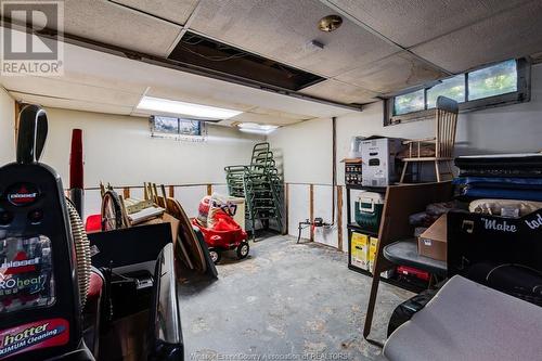 858 Chilver Road, Windsor, ON - Indoor Photo Showing Basement