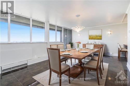 2105 - 1285 Cahill Drive, Ottawa, ON - Indoor Photo Showing Dining Room