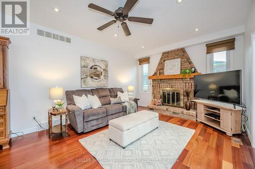 15 Wiltshire Place, Guelph, ON - Indoor Photo Showing Living Room With Fireplace