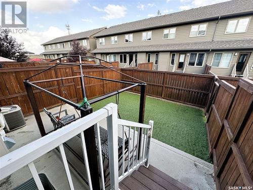 245 4002 Sandhill Crescent, Regina, SK - Outdoor With Deck Patio Veranda With Exterior