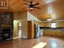 1511 Minayik Crescent, Lac La Ronge, SK  - Indoor With Fireplace 