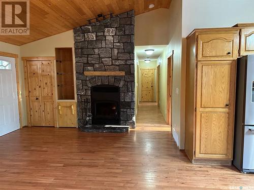 1511 Minayik Crescent, Lac La Ronge, SK - Indoor Photo Showing Other Room With Fireplace