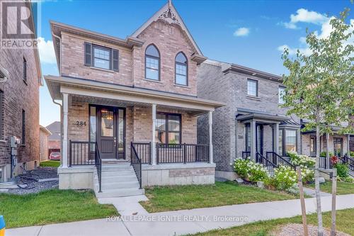 284 Noftall Gardens, Peterborough (Northcrest), ON - Outdoor With Deck Patio Veranda With Facade