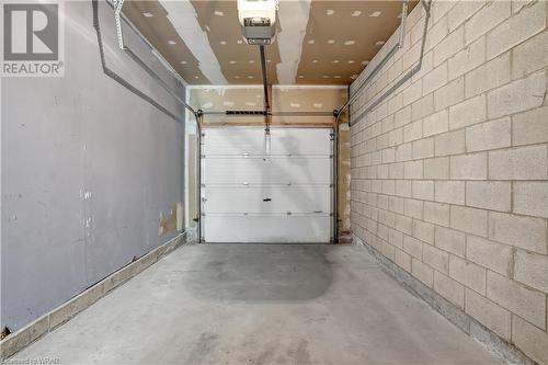 405 Kingscourt Drive Unit# 4, Waterloo, ON - Indoor Photo Showing Garage