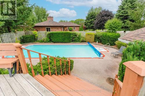 37 Stoneridge Road, Hamilton Township, ON - Outdoor With In Ground Pool With Deck Patio Veranda With Backyard