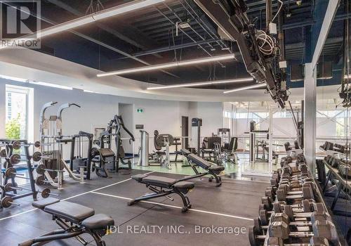 502 - 3 Navy Wharf Court, Toronto, ON - Indoor Photo Showing Gym Room