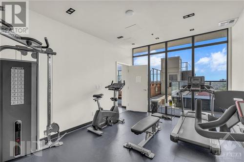 203 Catherine Street Unit#413, Ottawa, ON - Indoor Photo Showing Gym Room