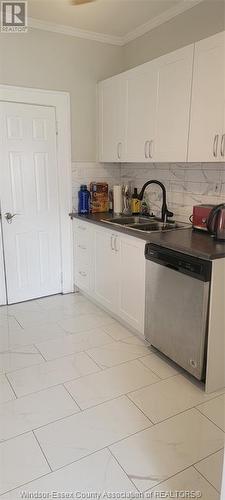 3033 Peter, Windsor, ON - Indoor Photo Showing Kitchen With Double Sink