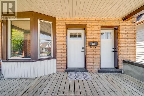 919 Pierre Avenue, Windsor, ON - Outdoor With Deck Patio Veranda With Exterior