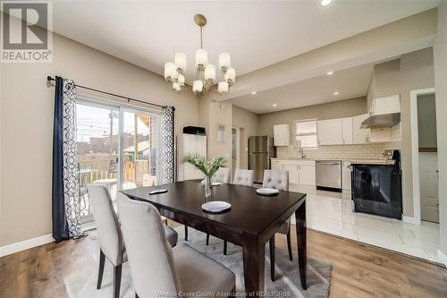 919 Pierre Avenue, Windsor, ON - Indoor Photo Showing Dining Room