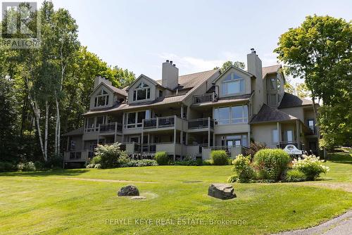 3 - 321 Grandview Hilltop Drive, Huntsville, ON - Outdoor With Balcony With Facade