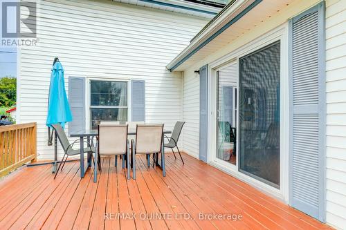 7 Bayview Drive, Quinte West, ON - Outdoor With Deck Patio Veranda With Exterior