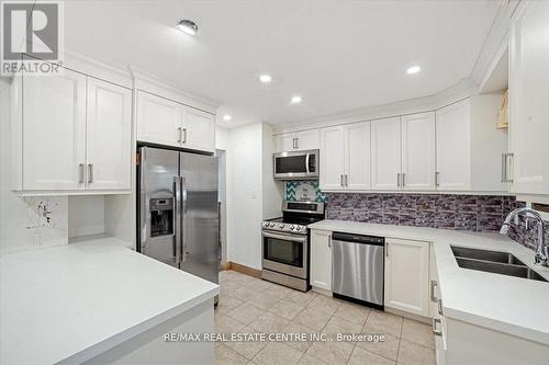 27 Bernick Drive, Barrie (Grove East), ON - Indoor Photo Showing Kitchen With Stainless Steel Kitchen With Double Sink