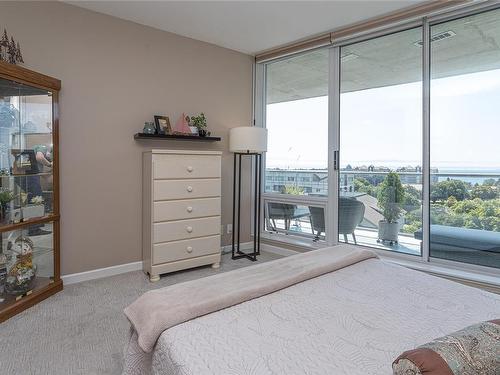 906-160 Wilson St, Victoria, BC - Indoor Photo Showing Bedroom