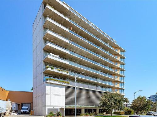 906-160 Wilson St, Victoria, BC - Outdoor With Balcony