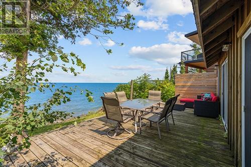 483 Bruce Road 13, Saugeen Indian Reserve 29, ON - Outdoor With Body Of Water With Deck Patio Veranda With View