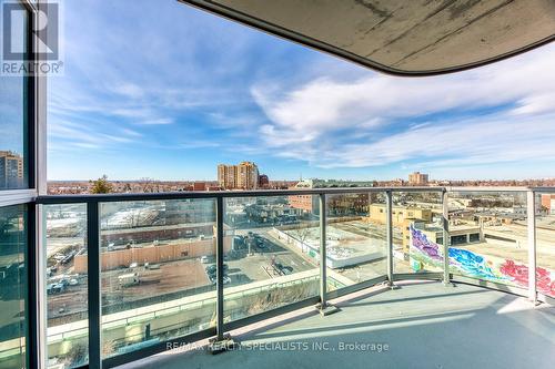 702 - 9 George Street, Brampton (Downtown Brampton), ON - Outdoor With Balcony With View