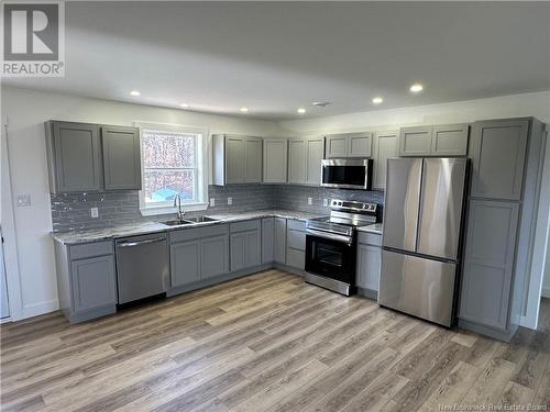 0 Hetherington Court, Woodstock, NB - Indoor Photo Showing Kitchen With Double Sink