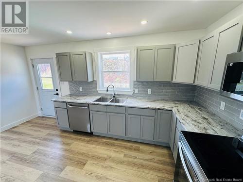 0 Hetherington Court, Woodstock, NB - Indoor Photo Showing Kitchen With Double Sink With Upgraded Kitchen