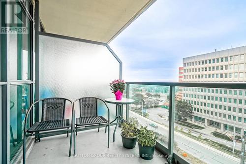 808 - 225 Sherway Gardens Road, Toronto (Islington-City Centre West), ON - Outdoor With Balcony With Exterior