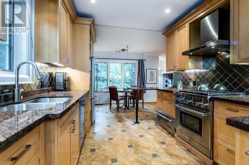 72 Baby Point Crescent, Toronto (Lambton Baby Point), ON - Indoor Photo Showing Kitchen With Double Sink