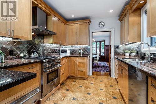 72 Baby Point Crescent, Toronto (Lambton Baby Point), ON - Indoor Photo Showing Kitchen With Double Sink