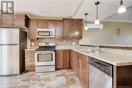 16 Birchfield, Moncton, NB - Indoor Photo Showing Kitchen With Double Sink