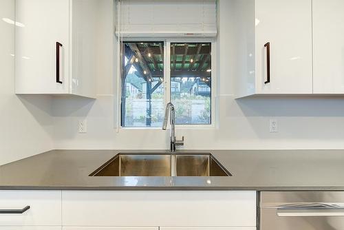 3704 Morningside Drive, West Kelowna, BC - Indoor Photo Showing Kitchen With Double Sink