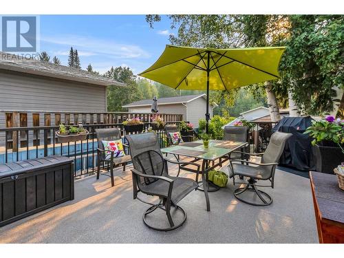 8093 Rochester Crescent, Prince George, BC - Outdoor With Deck Patio Veranda With Exterior