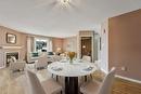 2 Mapleton Avenue, Barrie, ON  - Indoor Photo Showing Dining Room With Fireplace 