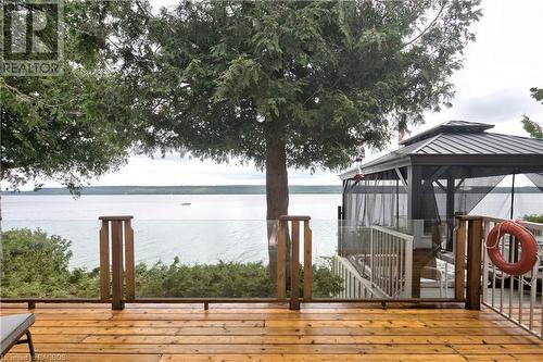 2 1St Ave, South Bruce Peninsula, ON - Outdoor With Deck Patio Veranda