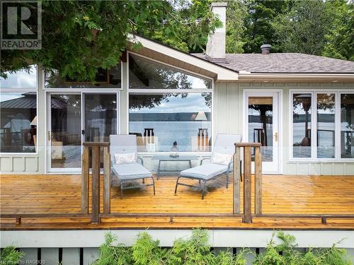 2 1St Ave, South Bruce Peninsula, ON - Outdoor With Deck Patio Veranda