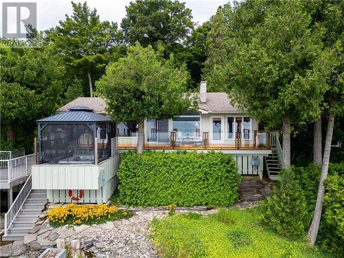 2 1St Ave, South Bruce Peninsula, ON - Outdoor With Deck Patio Veranda