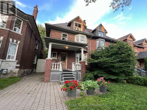 499 Palmerston Boulevard, Toronto (Palmerston-Little Italy), ON - Outdoor With Deck Patio Veranda With Facade