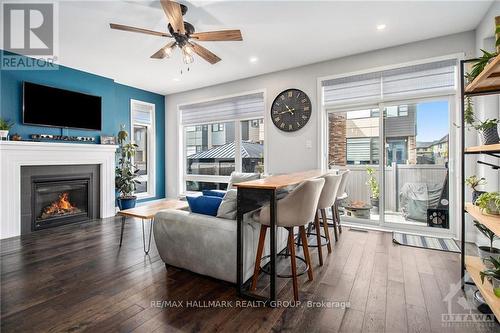 773 Wooler Place, Ottawa, ON - Indoor Photo Showing Living Room With Fireplace