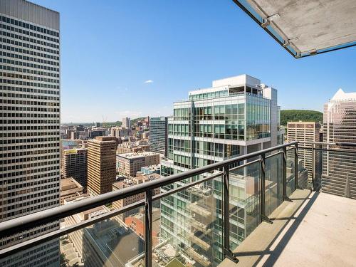 Balcon - 3802-1188 Av. Union, Montréal (Ville-Marie), QC - Outdoor With View