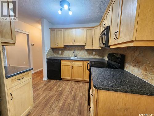 1118 Park Avenue, Weyburn, SK - Indoor Photo Showing Kitchen With Double Sink