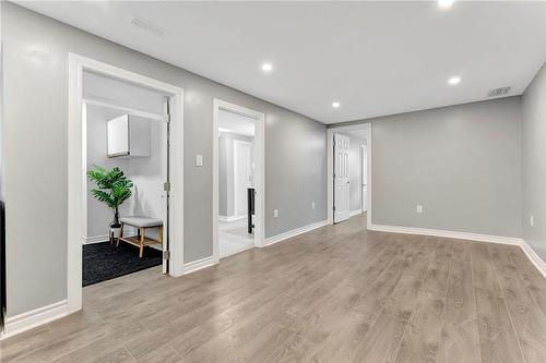 Basement Living/Dining Area - 77 Inchlee Drive, Hamilton, ON - Indoor Photo Showing Other Room