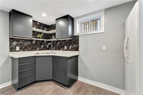 Basement Kitchenette - 77 Inchlee Drive, Hamilton, ON - Indoor