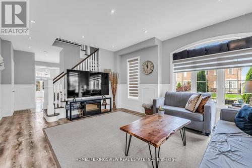 51 Long Branch Trail, Brampton (Bram East), ON - Indoor Photo Showing Living Room