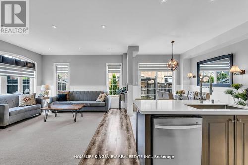 51 Long Branch Trail, Brampton (Bram East), ON - Indoor Photo Showing Living Room