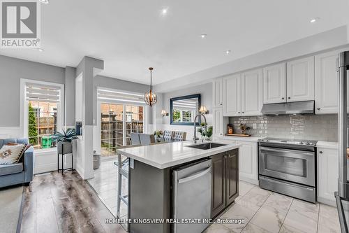 51 Long Branch Trail, Brampton (Bram East), ON - Indoor Photo Showing Kitchen