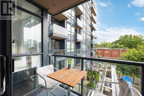 401 - 11 Superior Avenue, Toronto (Mimico), ON - Outdoor With Balcony With Exterior